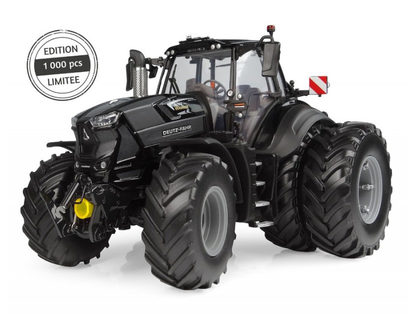 Deutz-Fahr 8280 TTV Warrior Edition Gloss Black 1000 pieces Limited Edition - 1:32